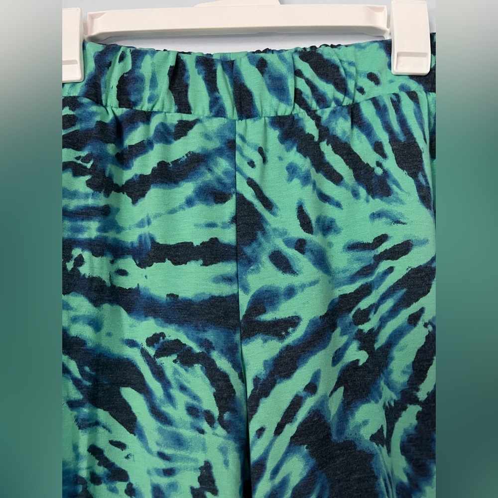 Women’s Jenni Aqua Ocean Burst Sleep Bottoms - Picture 4 of 5